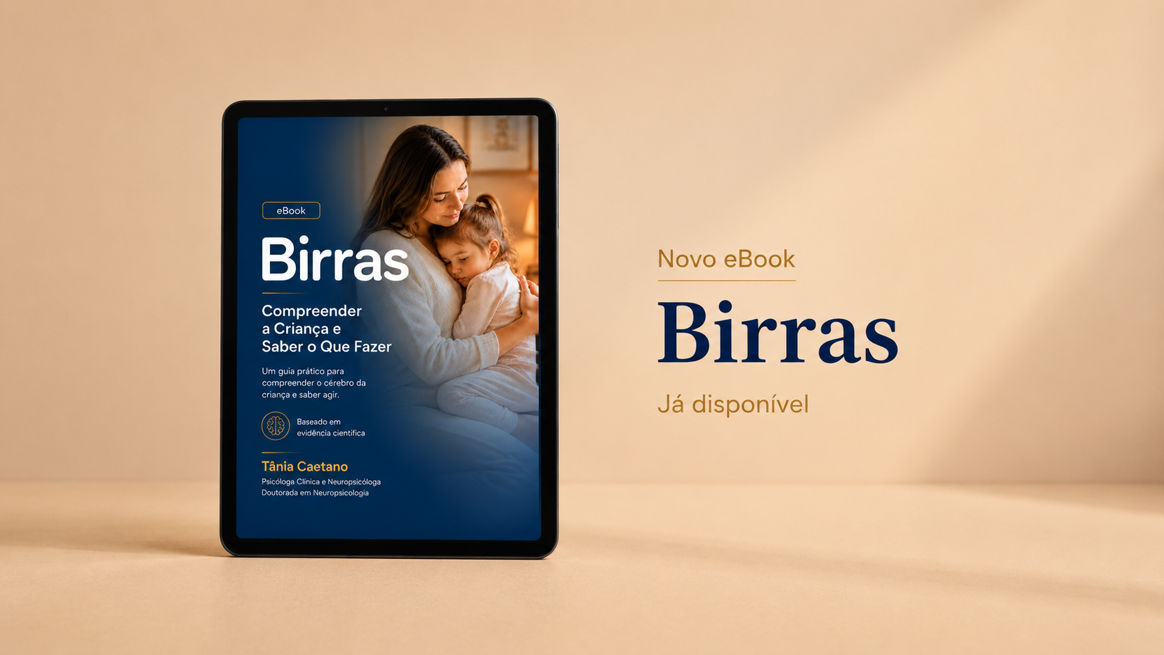 Capa do eBook Birras da Wanifun, um guia para compreender as birras em crianças dos 2 aos 5 anos