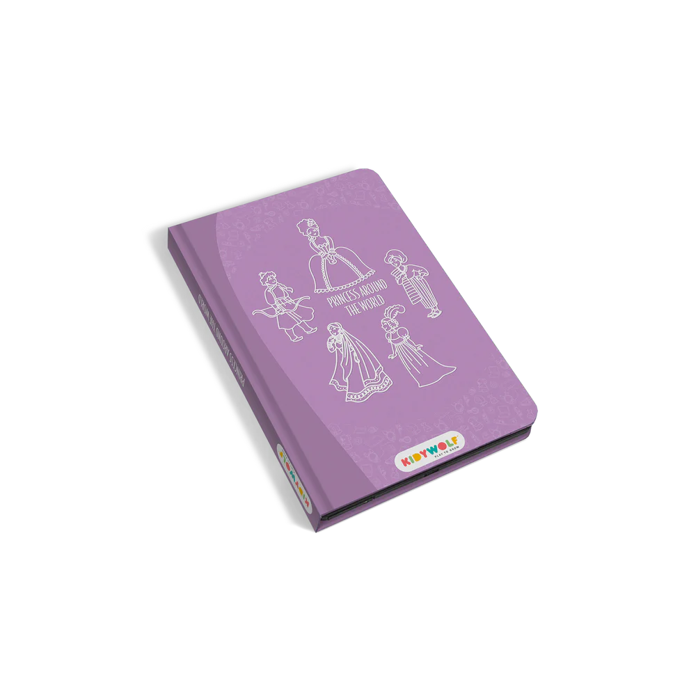 Caderno de Desenho Princesas