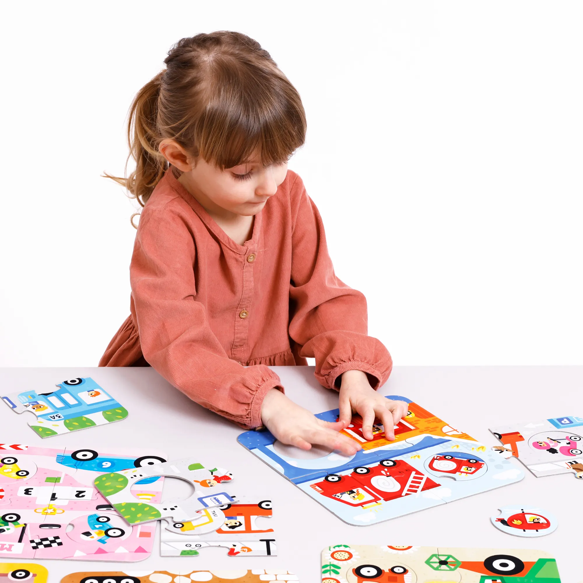 Puzzle Combina os Veículos