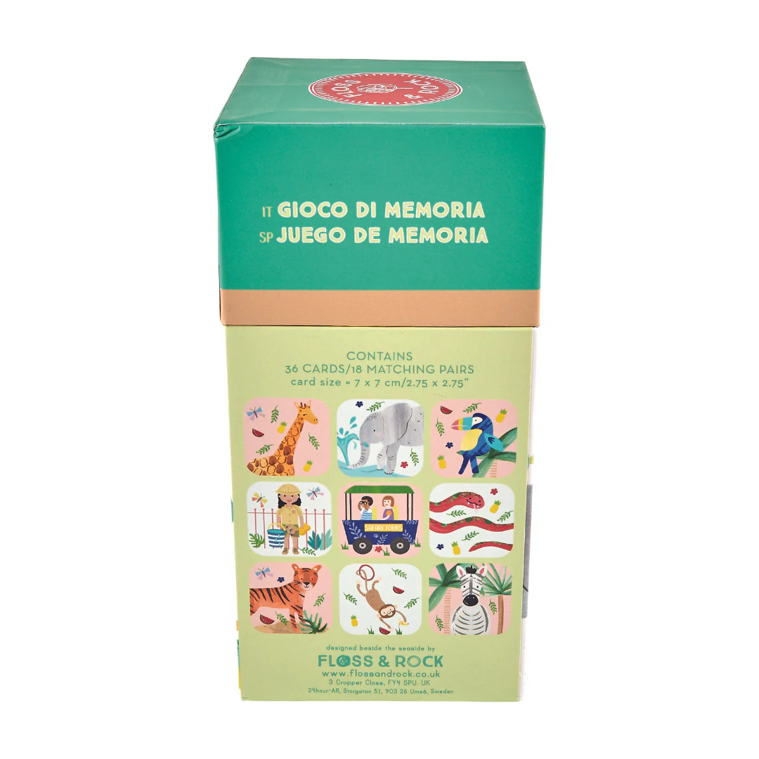 Jogo Memória Selva