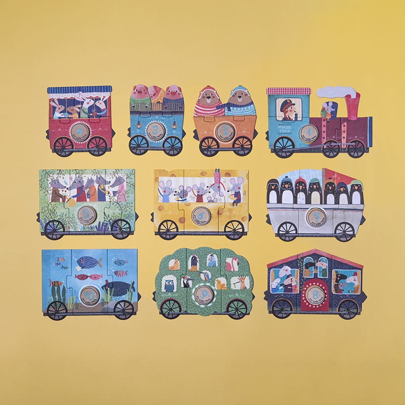 Puzzle – O Meu Pequeno Comboio
