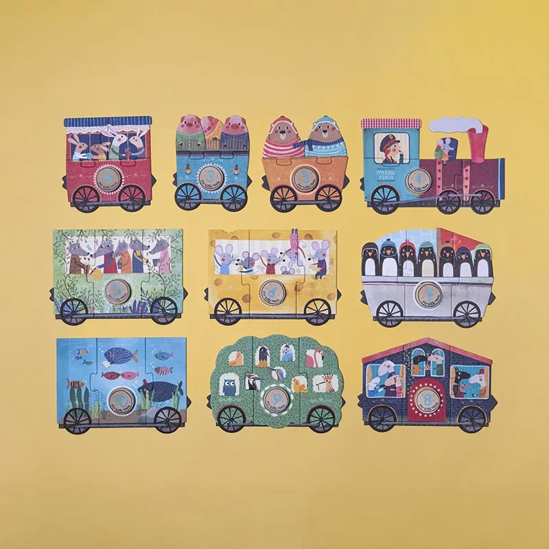Puzzle – O Meu Pequeno Comboio