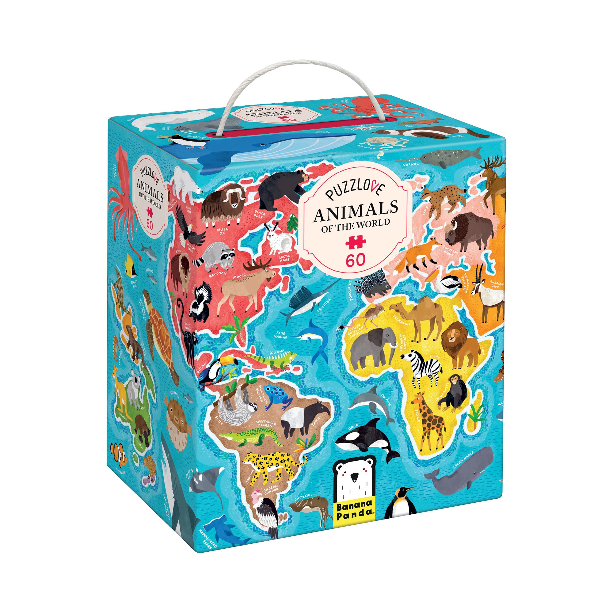 Puzzlove – Animais do Mundo