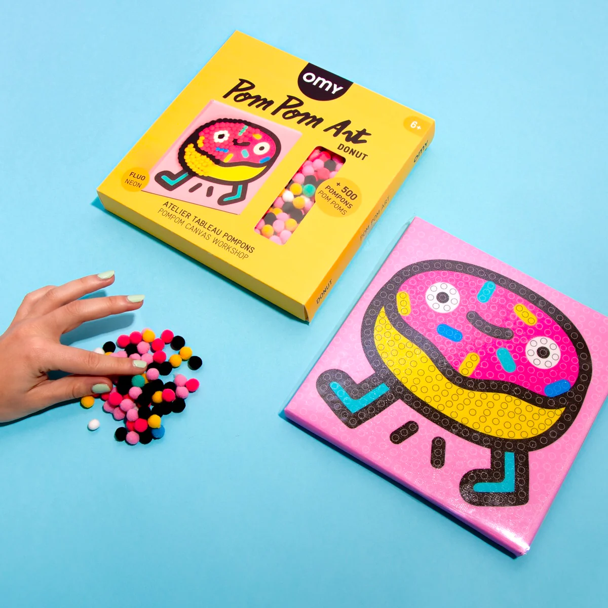 Kit Donut de Pompom