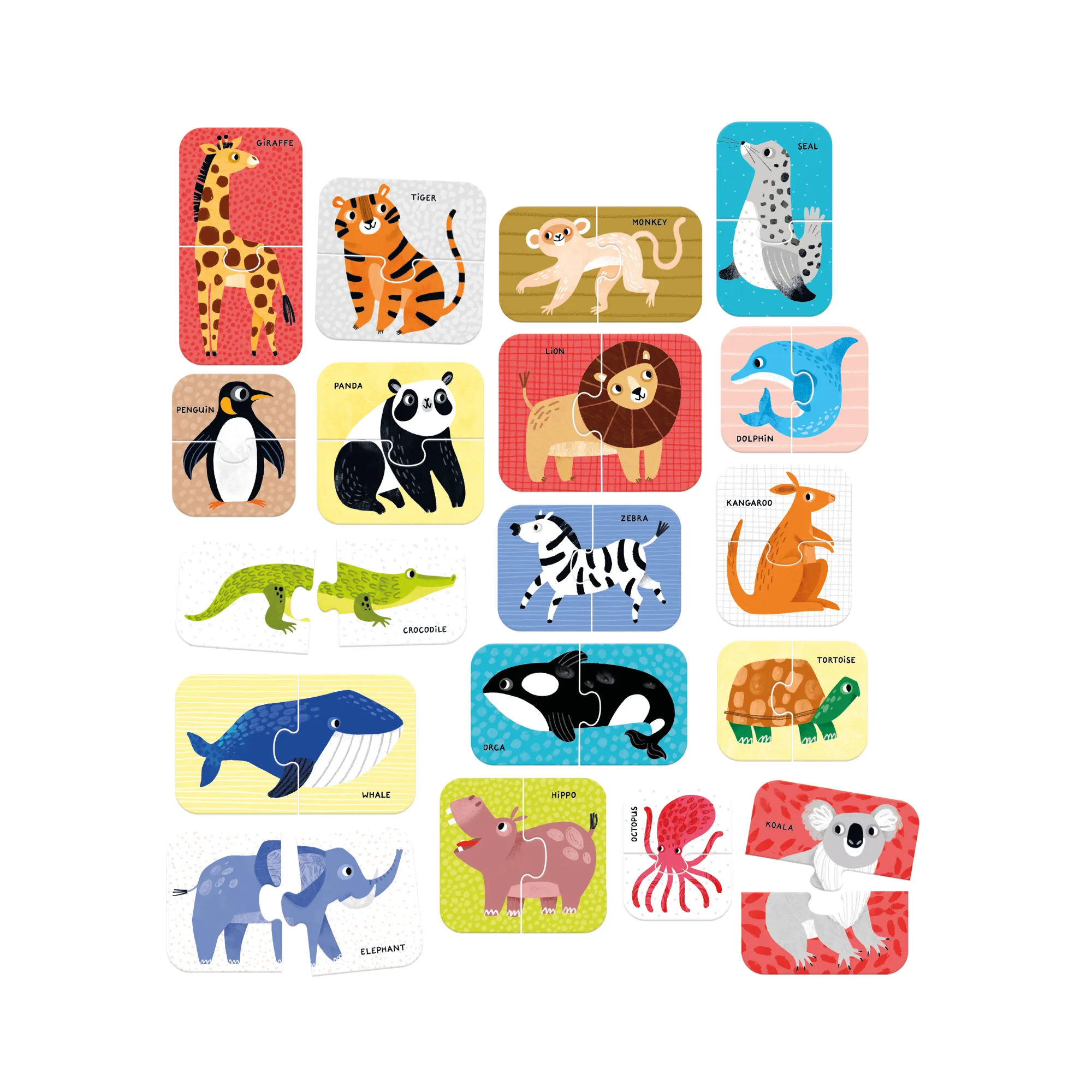 Puzzle Pares – Animais Selvagens