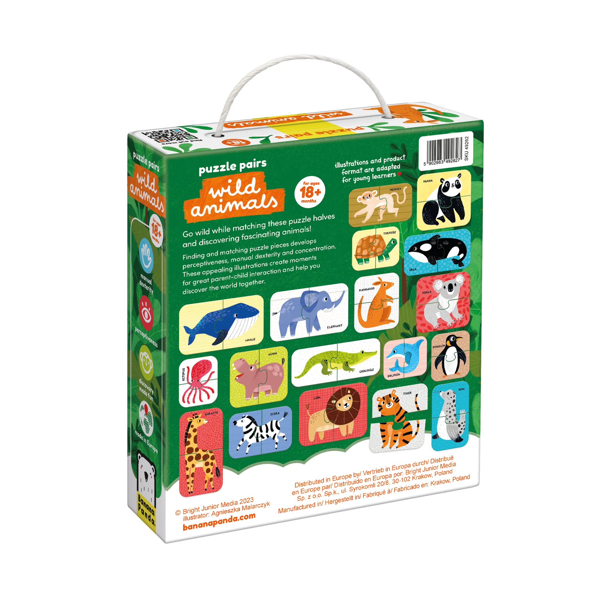 Puzzle Pares – Animais Selvagens