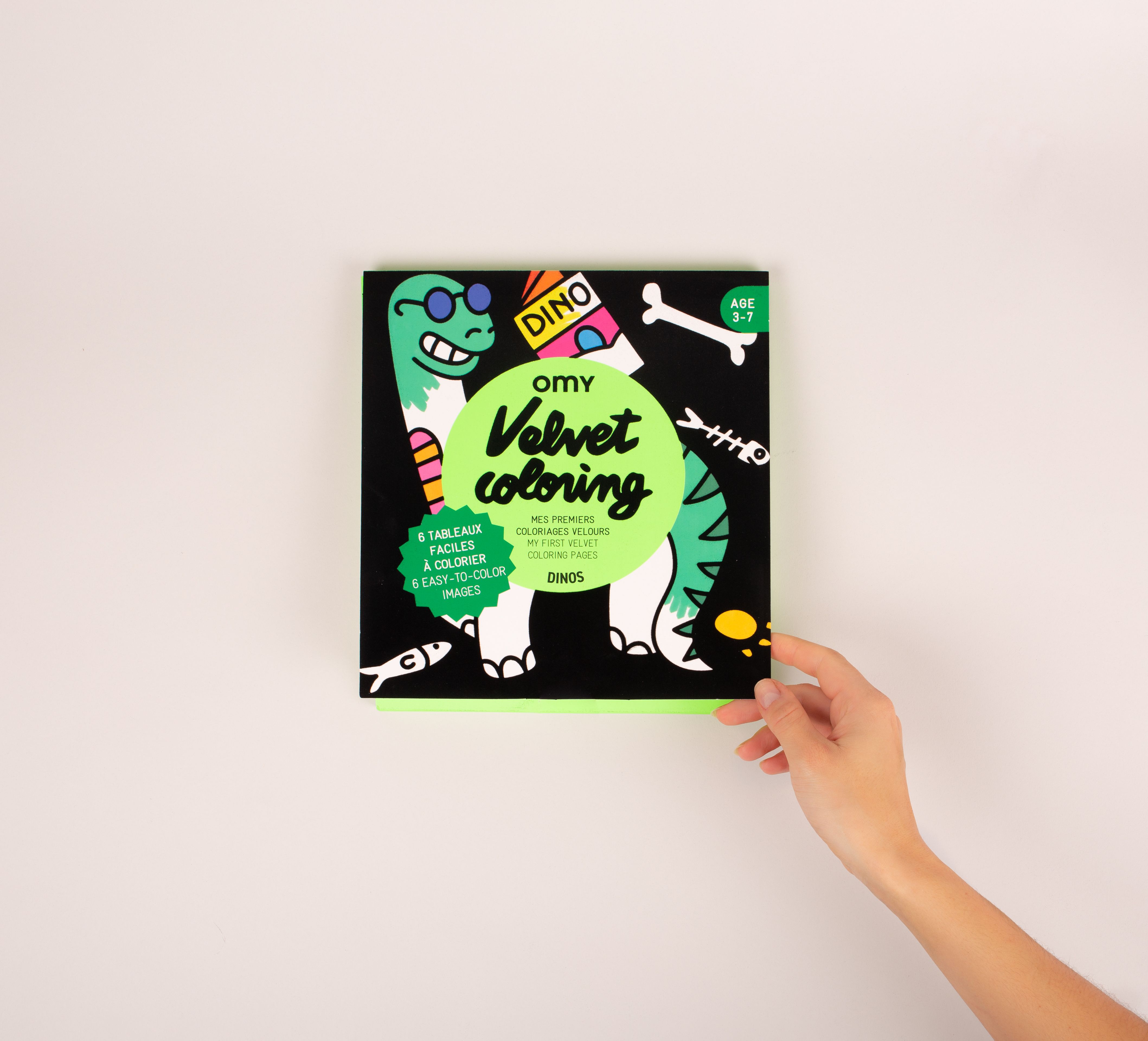 Dino Veludo para Pintar