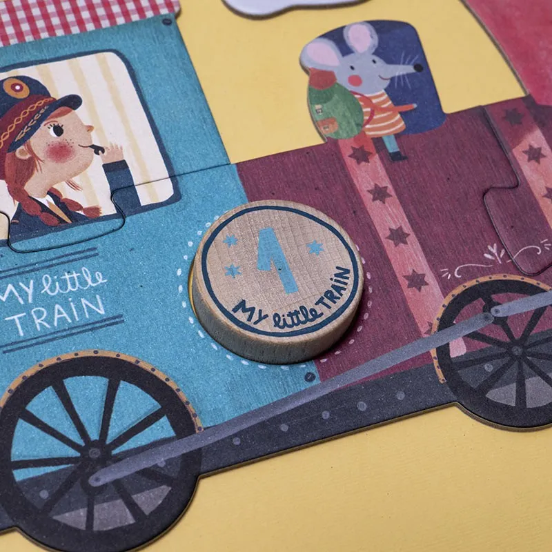 Puzzle – O Meu Pequeno Comboio