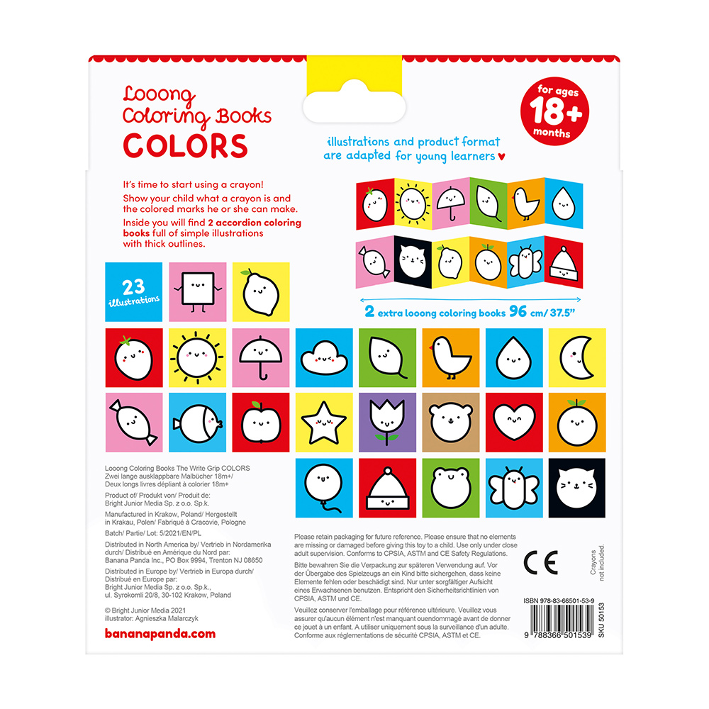 Livros de Pintar XXL – Cores