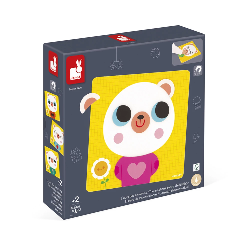 Urso Magnético Educativo