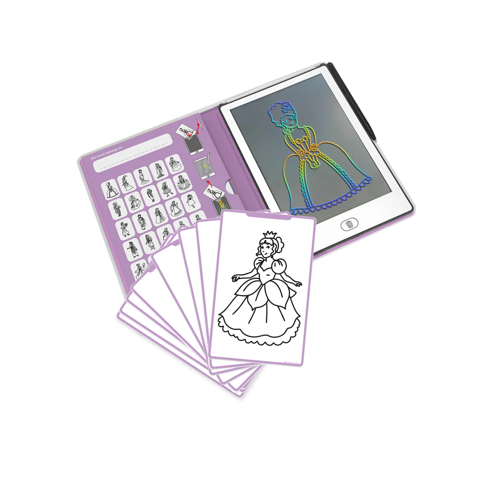 Caderno de Desenho Princesas