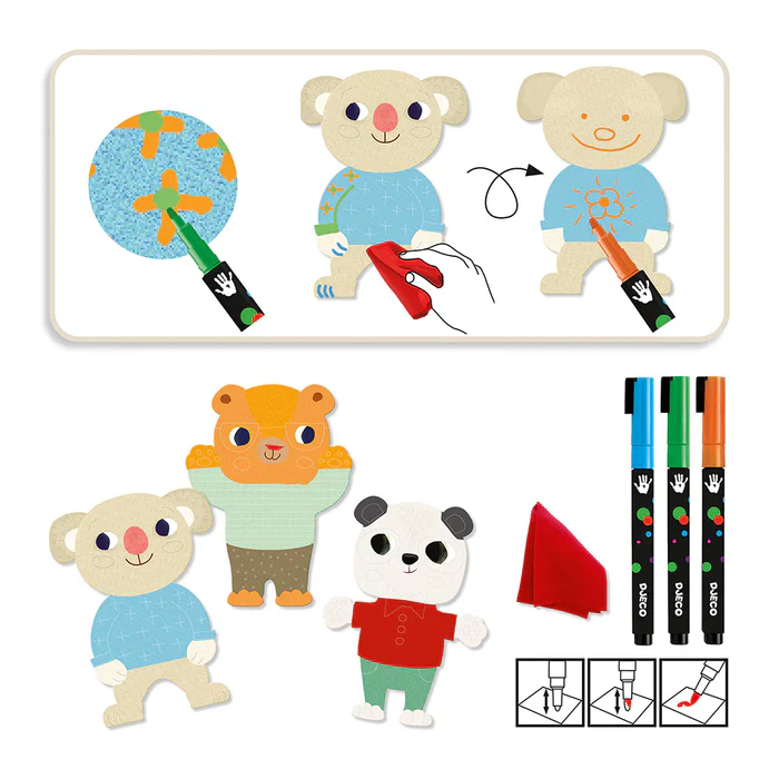 Ursinhos para Colorir