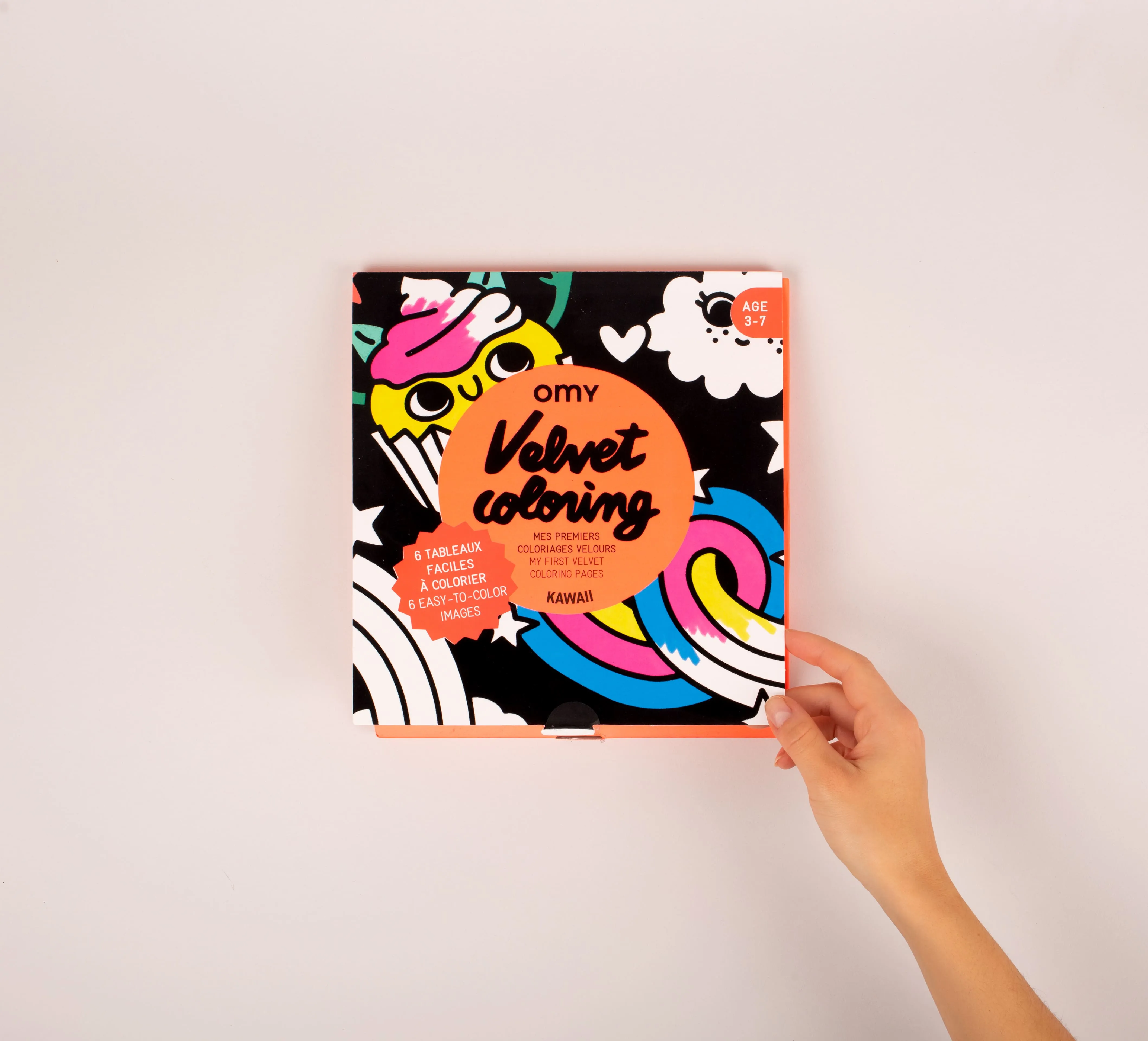 Kawaii para Pintar com Veludo