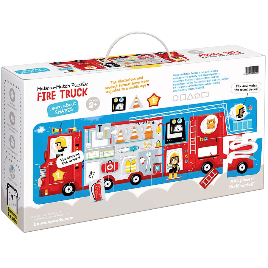 Puzzle Camião dos Bombeiros