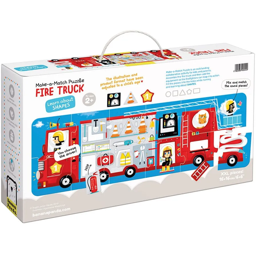 Puzzle Camião dos Bombeiros
