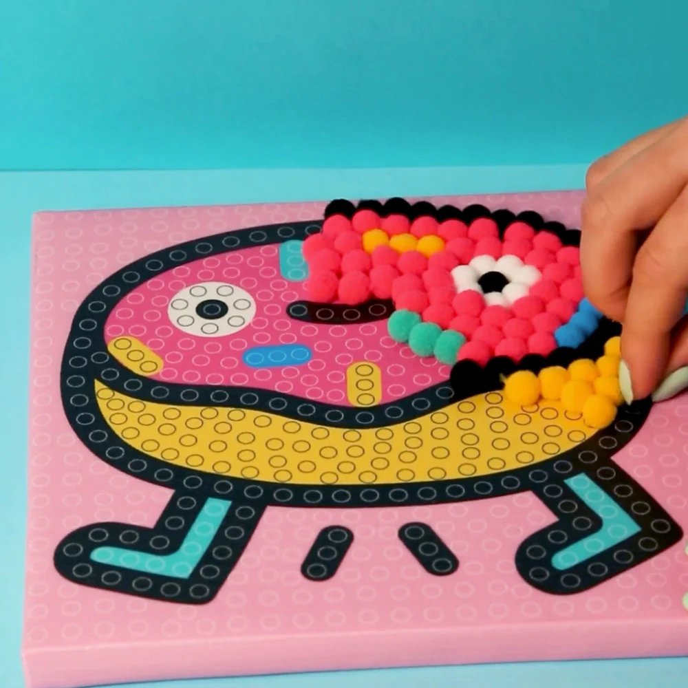 Kit Donut de Pompom