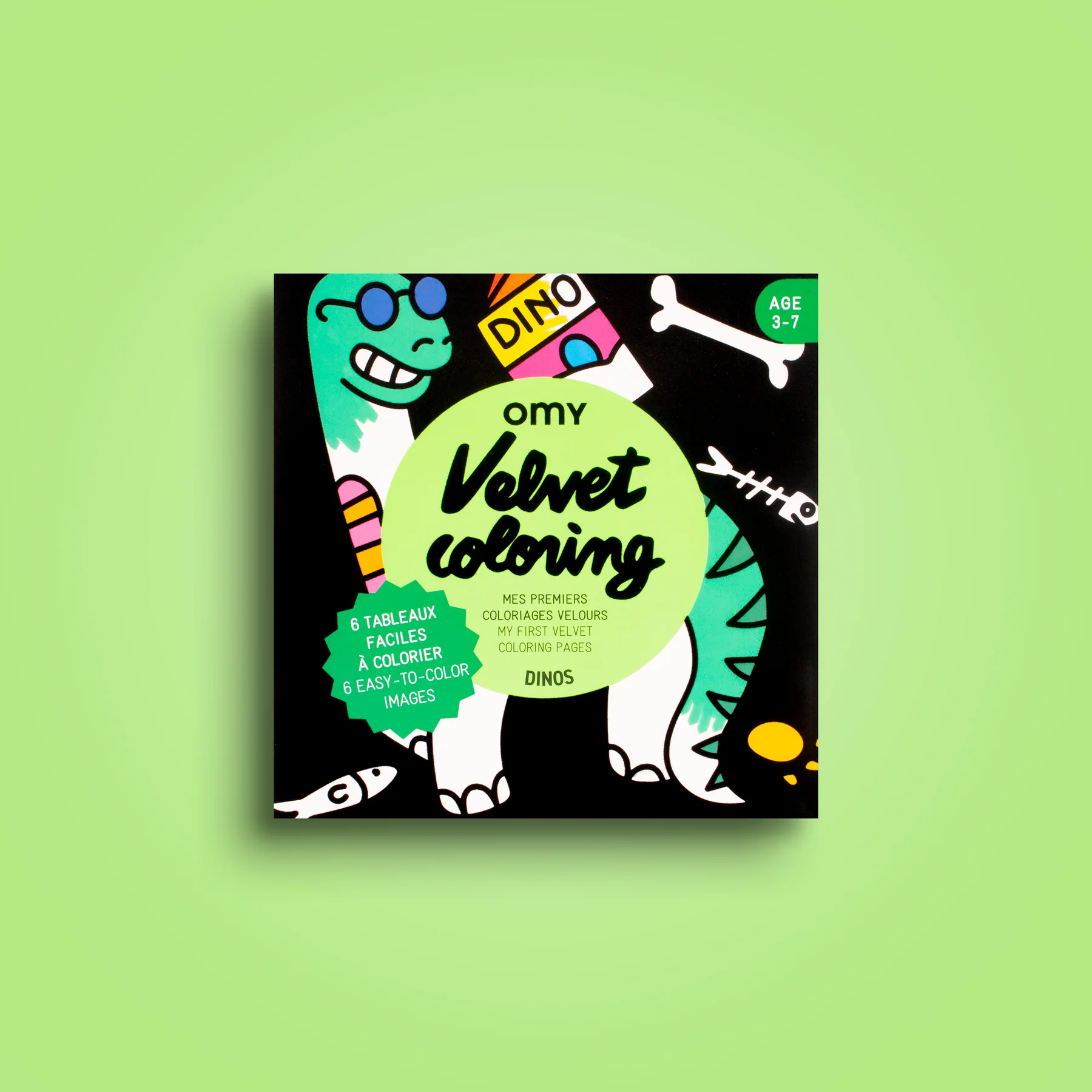 Dino Veludo para Pintar