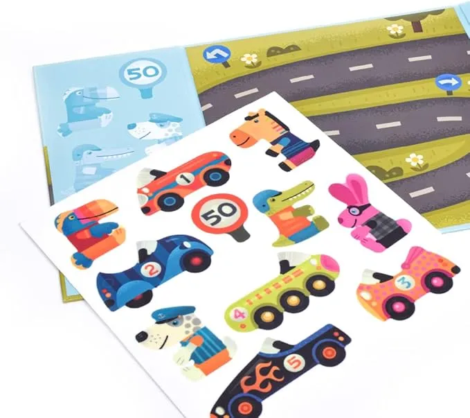 Carros Autocolantes Removíveis