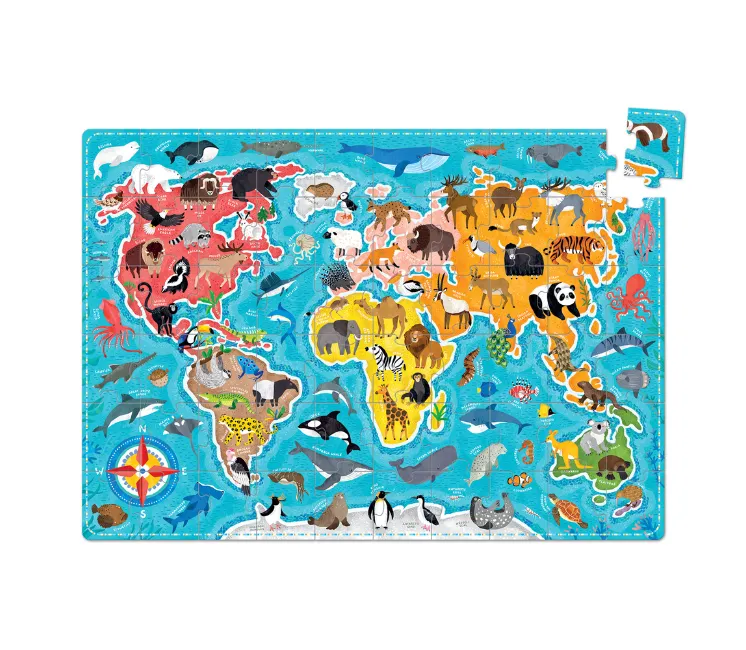 Puzzlove – Animais do Mundo