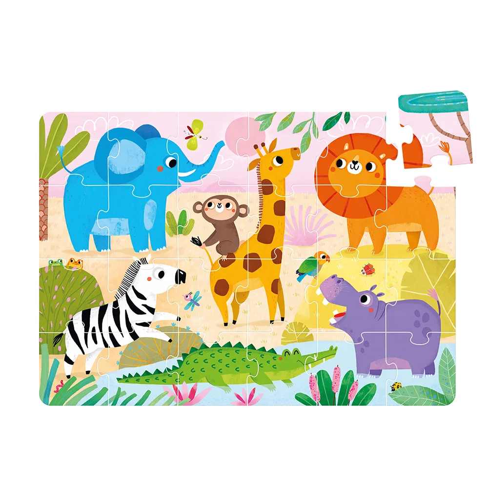 Puzzle Jumbo Safari Selvagem