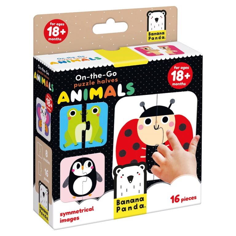 Puzzle Portátil – Metades Animais