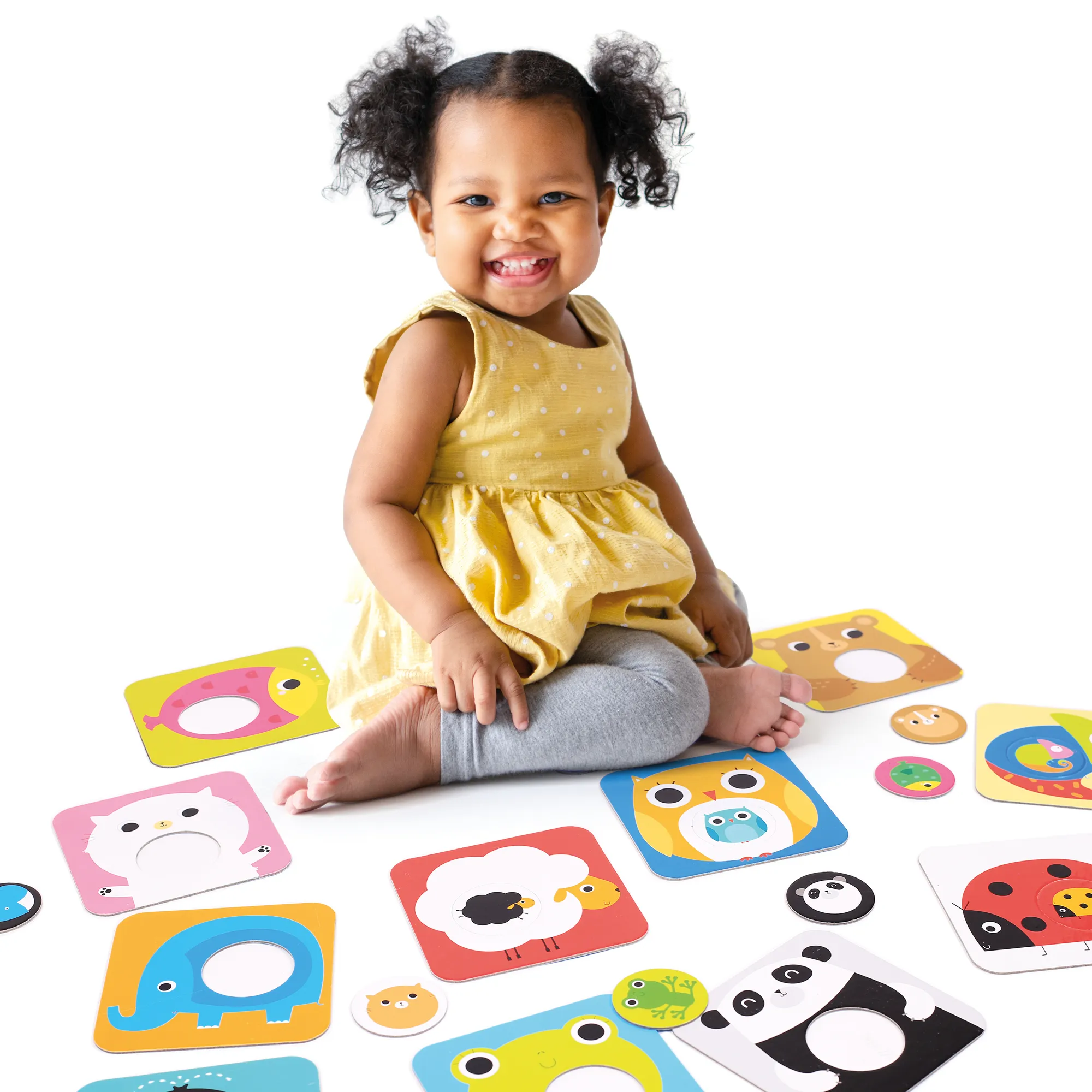Puzzle Associa os Animais Bebés