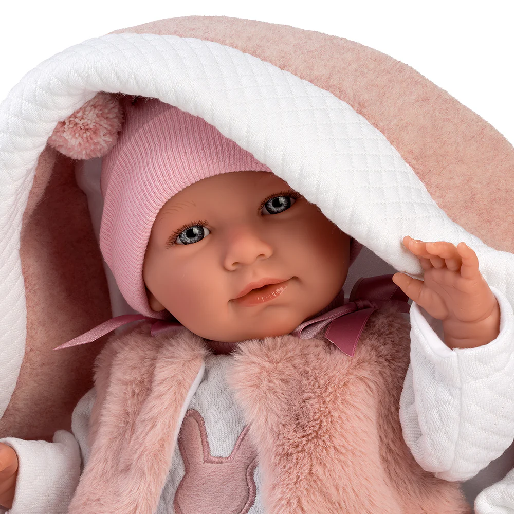 Bebé Mimi com Alcofa Rosa