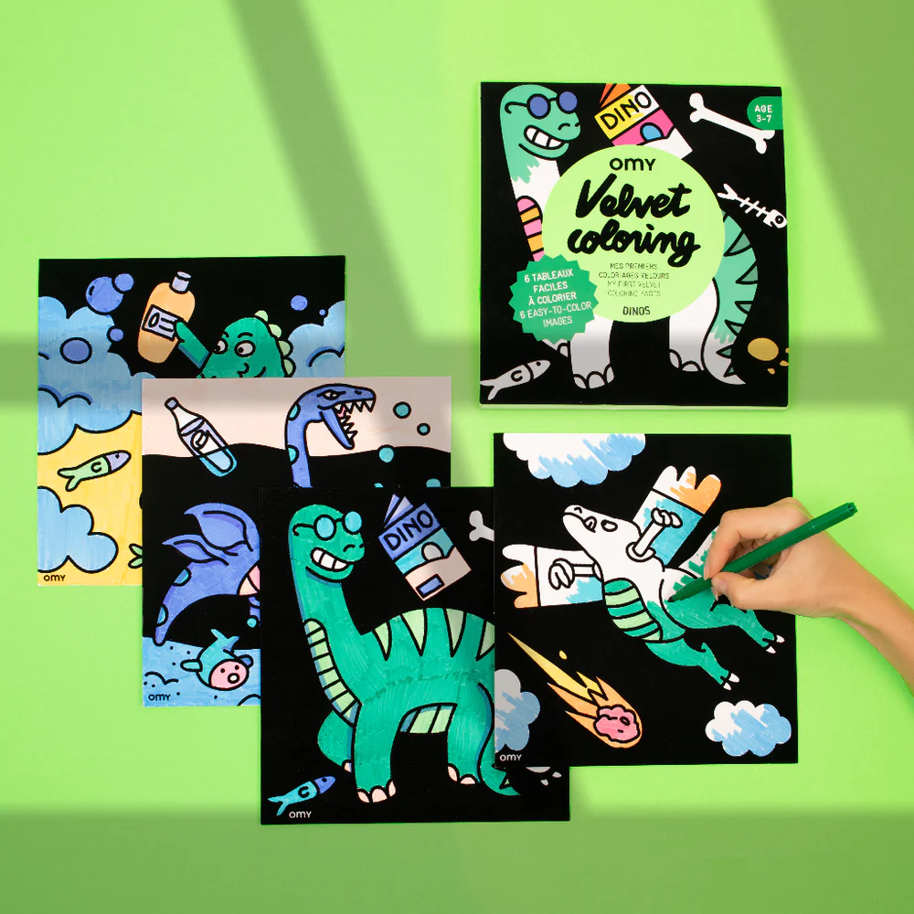 Dino Veludo para Pintar