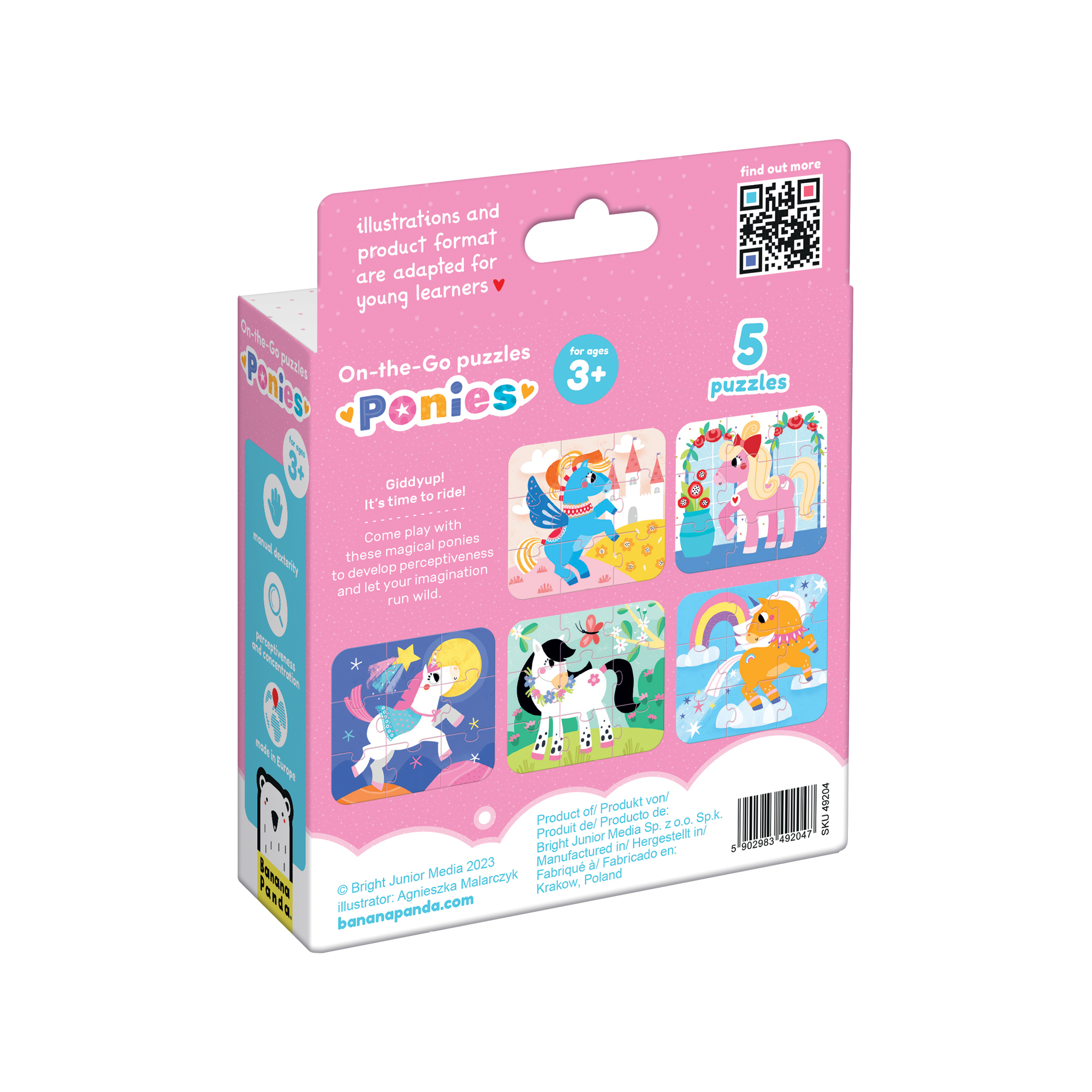 Puzzle Portátil – Póneis