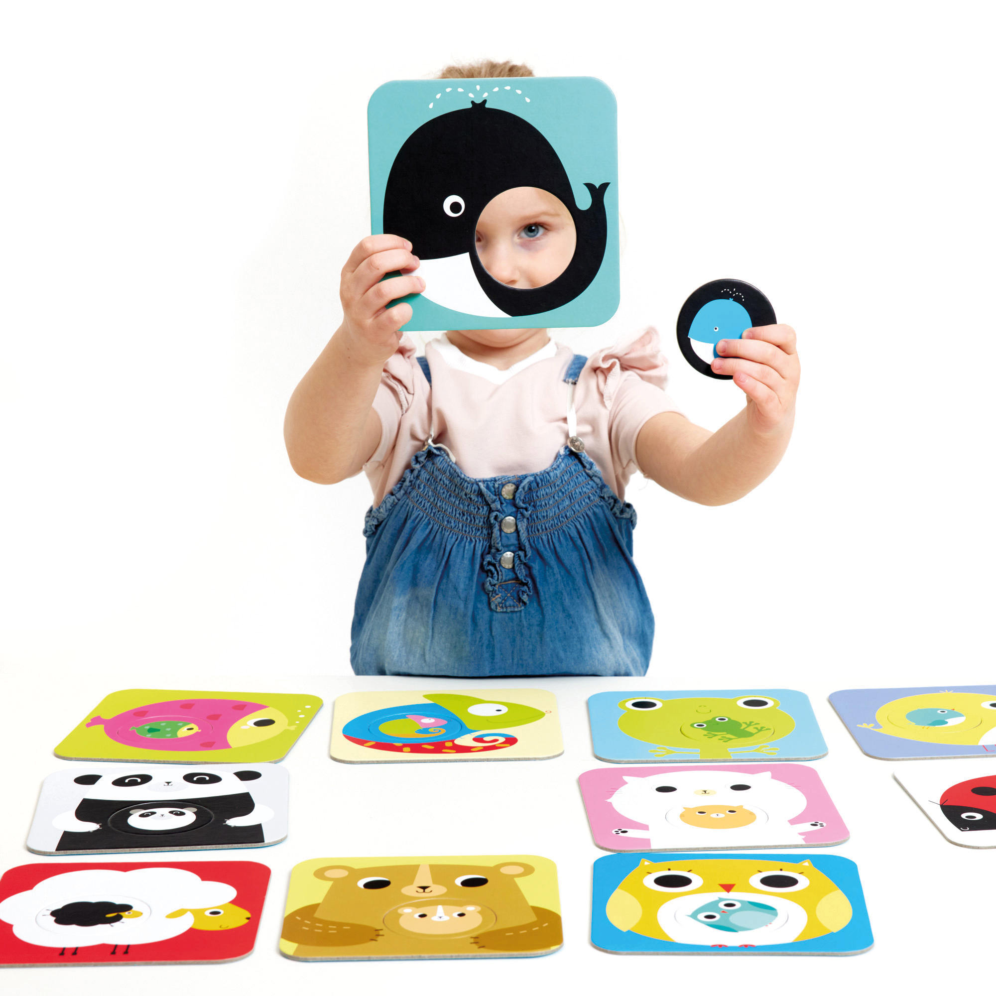 Puzzle Associa os Animais Bebés