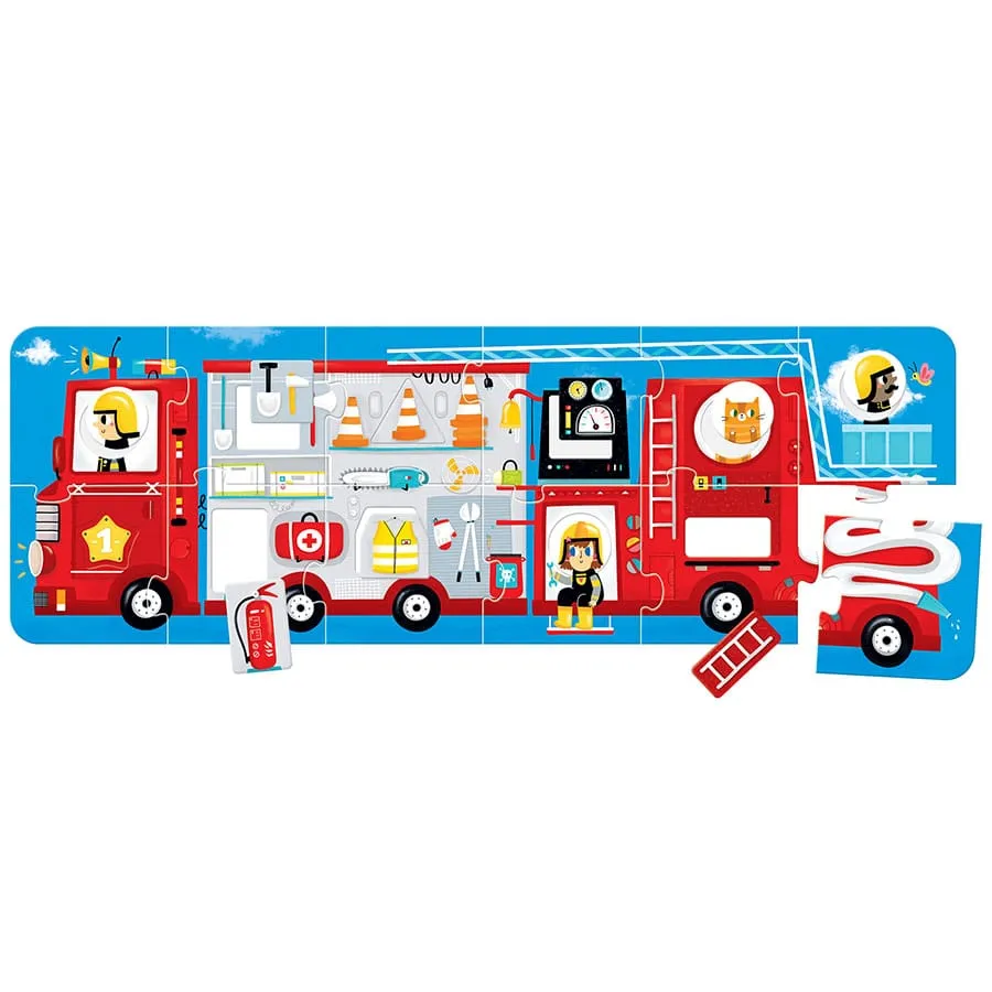 Puzzle Camião dos Bombeiros