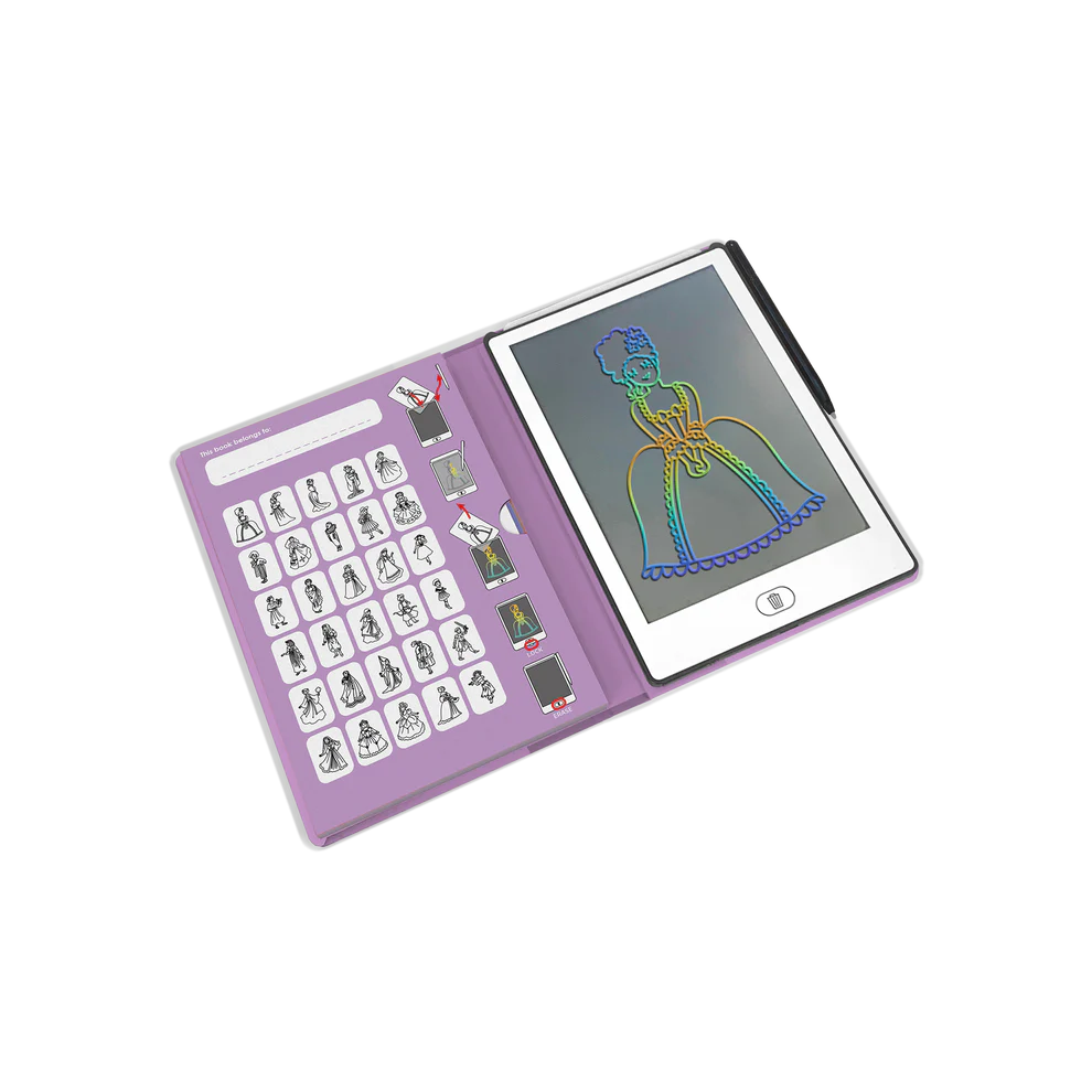 Caderno de Desenho Princesas