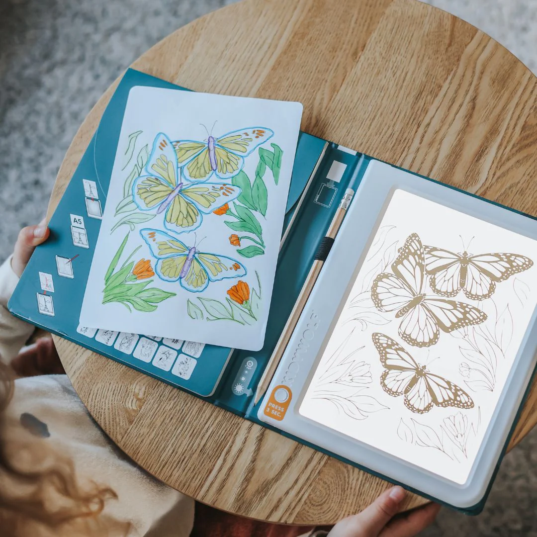 Caderno Luminoso Animais